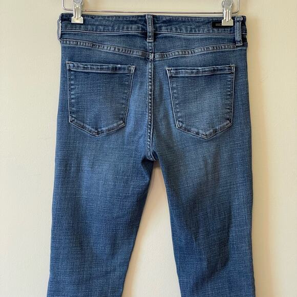 Liverpool Los Angeles US 6 skinny jeans blue low rise button fly punk - Picture 6 of 9